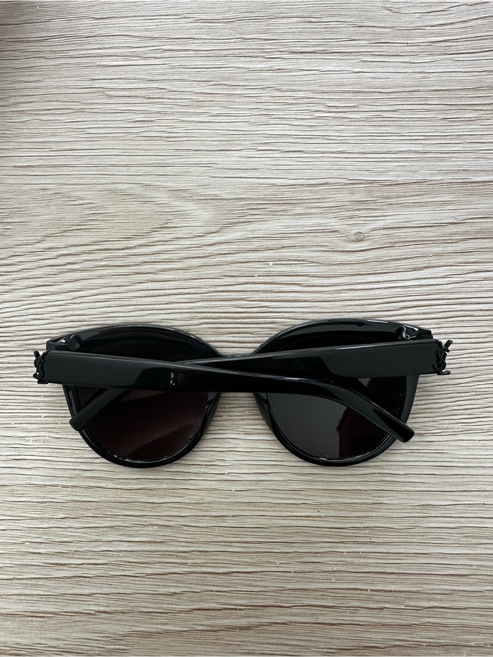 Yves Saint Laurent Black Cat-Eye Sunglasses - Picture 4 of 11